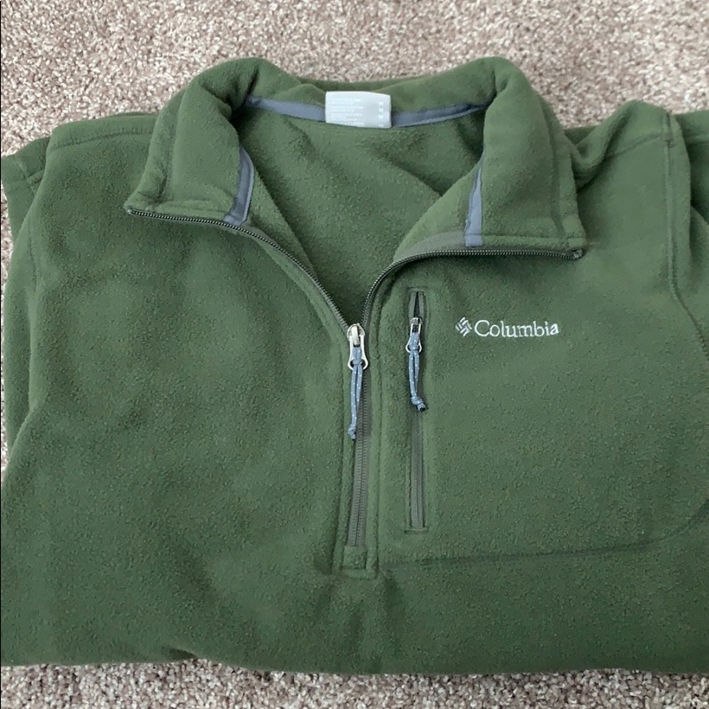 Quarter Zip Columbia Fleece